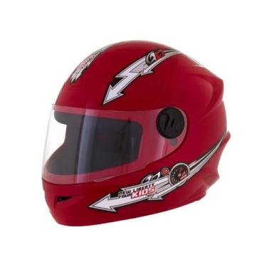 Imagem de Capacete Infantil New Liberty 4 Kids Vermelho 54 - Pro Tork
