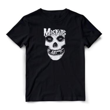 Imagem de Camiseta Misfits - Banda - Rock - Camisa - Feth, G Babylook
