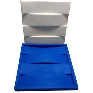 Imagem de Forma Silicone Gesso Parede 3D - Côncavo e Convexo - Xmoldes Formas 3D
