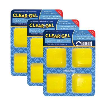 Imagem de Kit 3 Clear Gel Super Clarificante Maresias Piscina Saudável