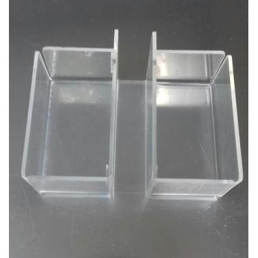 Imagem de Porta Sachê Guardanapos Acrílico Cristal Bar Mesa Cozinha - AGV Criaçõ