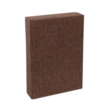 Imagem de Estojo Imantado com Álbum para 100 Fotos 15x21 - JUTA MARROM Luxo Prem