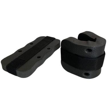 Imagem de Par Caneleiras Em Eva Hidroterapia 2 à 3kg DF1103 Preto Dafoca Sports