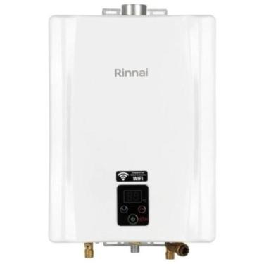 Imagem de Aquecedor De Água À Gás Rinnai 21 Litros E21 FEH Branco - GLP, Branco