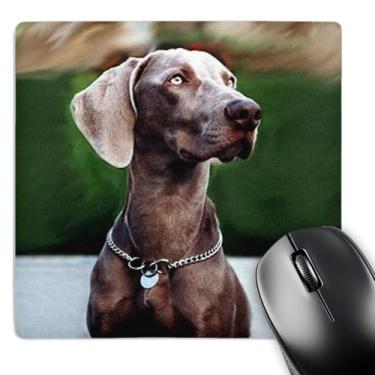 Imagem de 3dRose Mouse pad LLC 20 x 20 x 0,63 cm, Weimaraner (mp_1095_1)