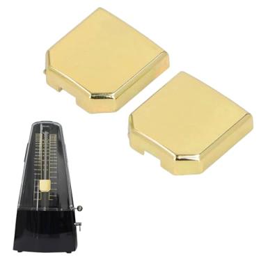 Imagem de Controle Deslizante de Metrônomo Mecânico, 2 Peças de Substituição de Bloco Deslizante de Metrônomo de Aço Inoxidável para Músicos, para Piano, Guitarra, Violino, Bateria e
