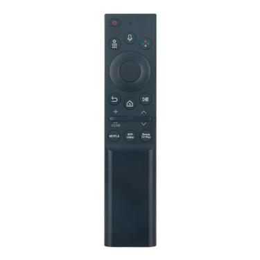 Imagem de Controle remoto de substituição de pesquisa por voz BN59-01363M compatível com Samsung Crystal Smart TV TM2180A UN50AU8000FXZA UN65AU8000FXZA UN43AU8000FXZA UN75AU8000FXZA UN85AU8000FXZA