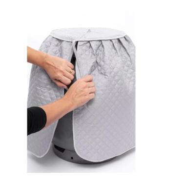 Imagem de Capa Protetora para Botijão Bujão de Gás 13 KG (Cinza)