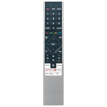 Imagem de Controle remoto de voz de substituição ERF6N64 ERF6N64H compatível com Hisense U8K Series LED UHD 4K Smart TV 65U82KQ 65U89KQ 65U8K 55U8K 75U8K 85U8K