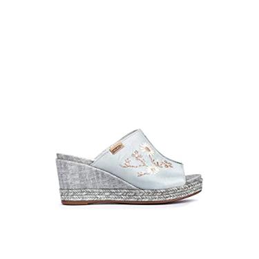 Imagem de PIKOLINOS W7R-5803C1 Sandália anabela feminina Aqua, Aqua, 40 M EU