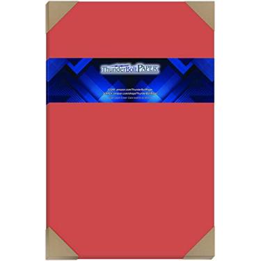 Imagem de 25 capa vermelha maçã brilhante 29,5 kg | papel cartão - 30,5 x 45,7 cm (12 x 18 polegadas) grande|tamanho de pôster - cartolina leve de 29,5 kg/libra - superfície lisa imprimível de qualidade para