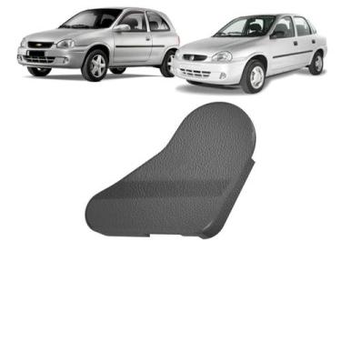 Imagem de Capa Banco Fechada L. Motorista Esquerdo Corsa 94/01 Preto - PLASTCAR
