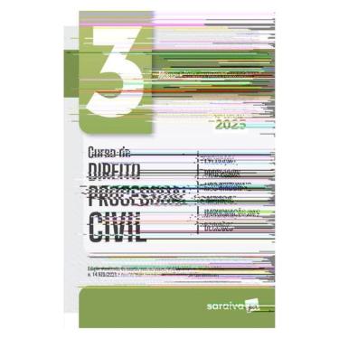 Imagem de Curso De Direito Processual Civil - Execução, Processos Nos Tribunais Vol.3 - 18ª Edição 2025