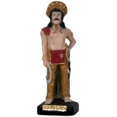 Imagem de Imagem Boiadeiro Zé do Laço 20cm Gesso Escultura Umbanda