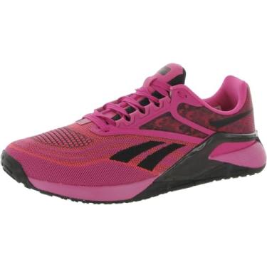 Imagem de Reebok Tênis feminino Nano X2 Cross, Rosa orgulhoso/núcleo preto/giz, 7.5