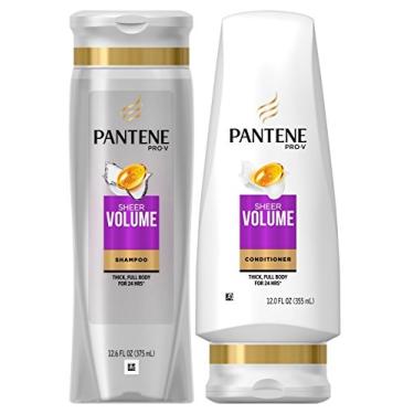 Imagem de Pantene Pro-V Sheer Volume, DUO Set Shampoo + Conditioner, 12.6 Ounce, 1 each