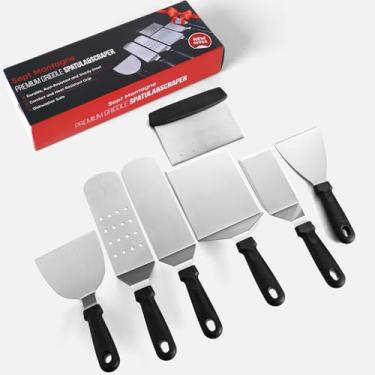 Imagem de Sept Montagne Kit de acessórios de chapa para conjunto de espátulas Blackstone para grelhar acessórios de espátula