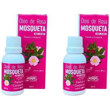 Imagem de ÓLEO DE ROSA MOSQUETA 30ml 100% PURO DEMAZON 2un