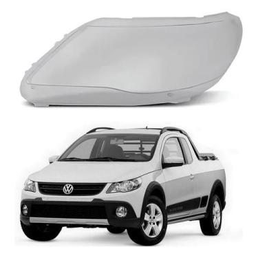 Imagem de Lente Do Farol Lado Direito Vw Saveiro Cross 1.6 2009 A 2013 - RF