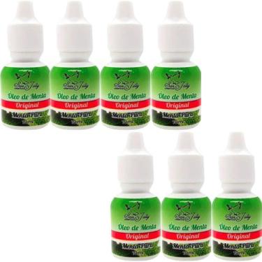 Imagem de Óleo de Menta San Jully Menta Pura Frasco 10ml Kit 7 Unidades