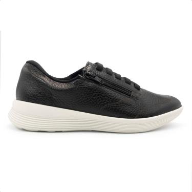 Imagem de Tênis Usaflex Feminino Zíper Lateral Casual UC06007