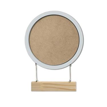 Imagem de kiaga.com.br, Porta Maternidade Redondo Para Quarto Infantil Em Mdf Laqueado Cor:BRANCO;Tamanho:25 CM