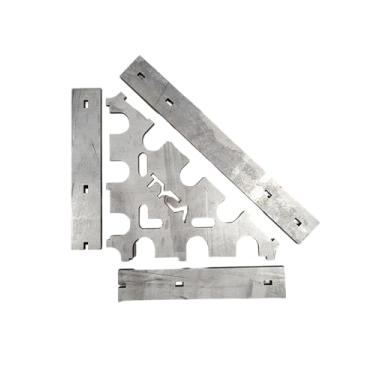 Imagem de Praça de soldagem DIY, corte a laser 1/10.2 cm placa de aço, precisa (12x12 Sq 90)