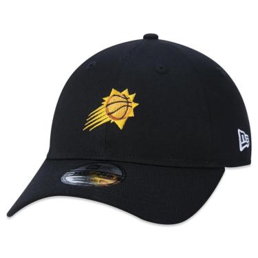 Imagem de BONE 9TWENTY STRAPBACK NBA PHOENIX SUNS ABA CURVA PRETO ABA CURVA STRAPBACK PRETO NEW ERA-Masculino