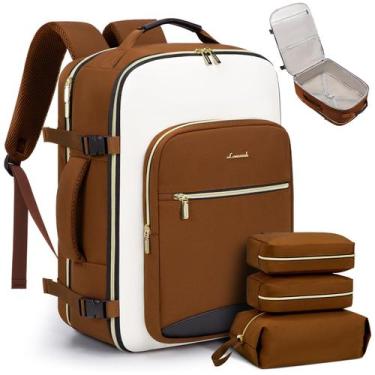 Imagem de Mochila de viagem LOVEVOOK 40L para mulheres e homens com cubos de emb