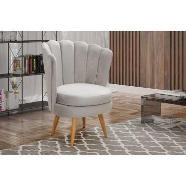 Imagem de Poltrona Pétala Cadeira Decorativa Flor