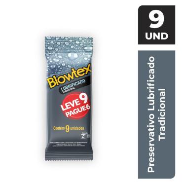 Imagem de Preservativo Blowtex Lubrificante 9 Unidades