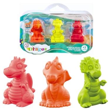 Imagem de Coleção Dragos Brinquedos de banho Bebê Colorido - 0136 Roma