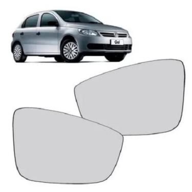Imagem de Par Lente Retrovisor Gol Saveiro Voyage G5 2009