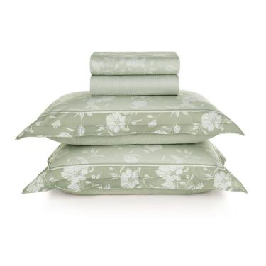 Imagem de Jogo de Cama Queen Karsten 300 Fios 100% Algodão Amara