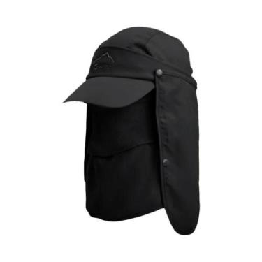 Imagem de Chapéu de Beisebol Masculino com Proteção UV - Aba Removível e Secagem