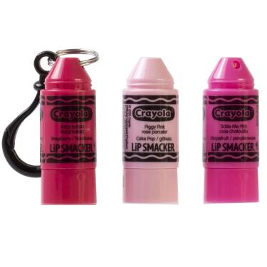 Imagem de Protetor labial Lip Smacker Crayola Crayon empilhável com sabor rosa