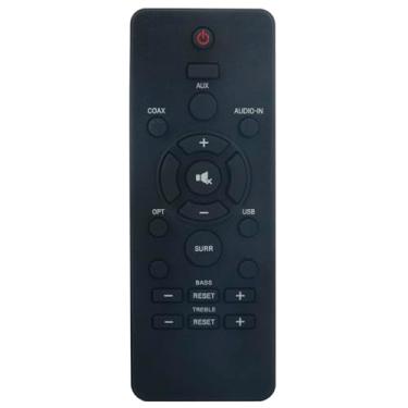 Imagem de Allimity Substituição remota 996510059695 para sistema de alto-falantes Philips SoundBar HTL2101 HTL2101A HTL2151 HTL2151/F7 HTL2101/F7 HTL2101A/F7