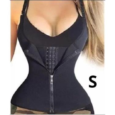 Imagem de Cinta Modeladora Dupla Ajustável Feminina Alça Reduz e Afina Cintura -