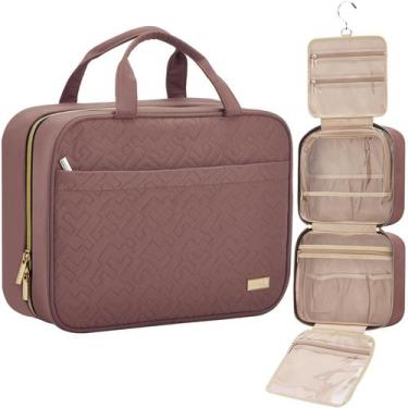 Imagem de Bolsa de higiene pessoal de viagem NISHEL para mulheres com organizado