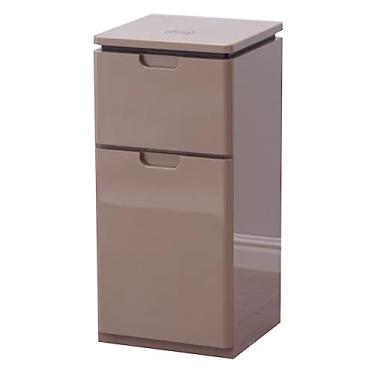 Imagem de Carrinho de carrinho de salão de madeira, armário de armazenamento de salão de beleza, carrinho de salão para cabeleireiro, estação de armário de salão para barbearia, spa de beleza (cor: cinza