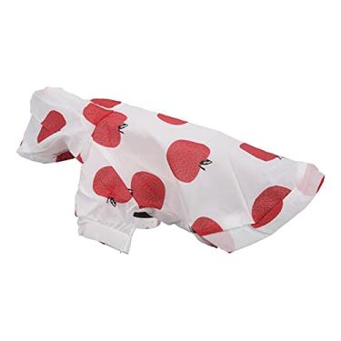 Imagem de Roupas Suaves, Leves e Respiráveis ​​para Proteção Solar para Animais de Estimação, Estampa de Frutas, Cheia de Sensação Refrescante, Adequada para Atividades Ao Ar Livre, (Xs)