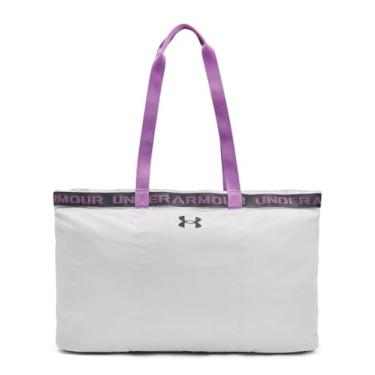 Imagem de Under Armour Bolsa feminina favorita, (014) cinza halo/Castlerock/roxo provençal, tamanho único, (014) Cinza Halo/Castlerock/Roxo Provença, One Size Fits Most