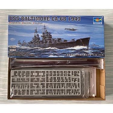 Imagem de Trumpeter 1/700 USS Baltimore CA68 Heavy Cruiser 1943 Model Kit