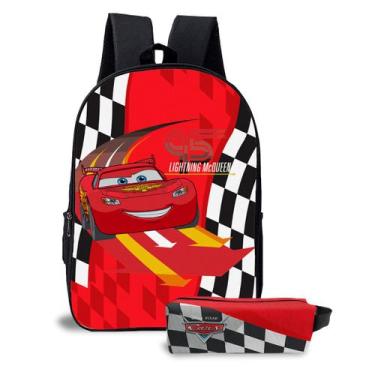 Imagem de Kit Mochila e Estojo Ou Avulsa Escolar Infantil Unissex Menino e Menin