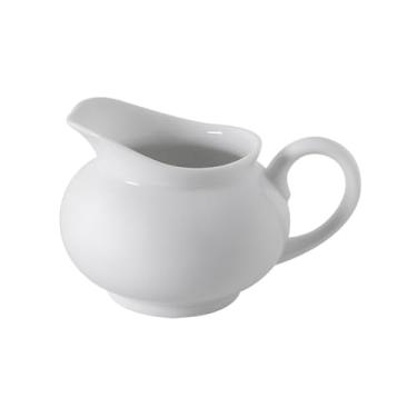 Imagem de Molheira Molheira de cerâmica branca Molheira para molhos, molhos para salada Jarra de Molheira(220ml)