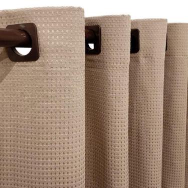 Imagem de Cortina De Varão Piquet 6,00X2,50 Porta Balcão Privacidade - Lm Detona