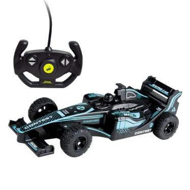 Imagem de Carro com Controle Remoto sem fio Racing 4 funções recarregável Formul
