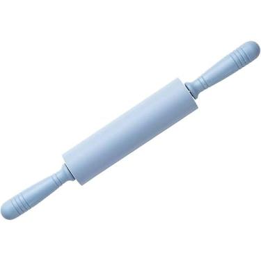 Imagem de Rolo de Massa de Silicone Antiaderente 43,7X5,4CM Massa Pizza Pães Pão Padaria Multicolorido