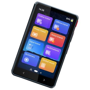 Imagem de Dispositivo Tradutor de Idiomas, Máquina Portátil de Tradução de Fotos por Voz Em Tempo Real Com Mais de 135 Idiomas e Tela HD de 4 Polegadas