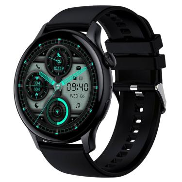 Imagem de Relógio Inteligente Chamada Bluetooth Tela Amoled Hd Preto